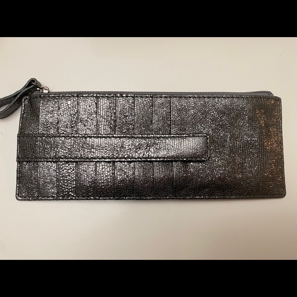 Silver Neiman Marcus Sleek Card Holder